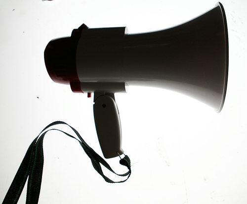 This is not a social media megaphone