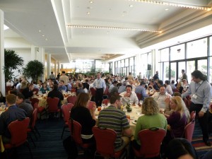 IRWD networking and dining at the Orlando Hyatt
