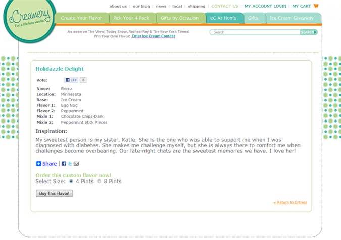 Social contest entry