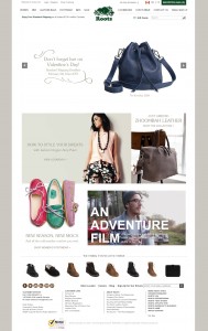 Roots.com website review by FastPivot