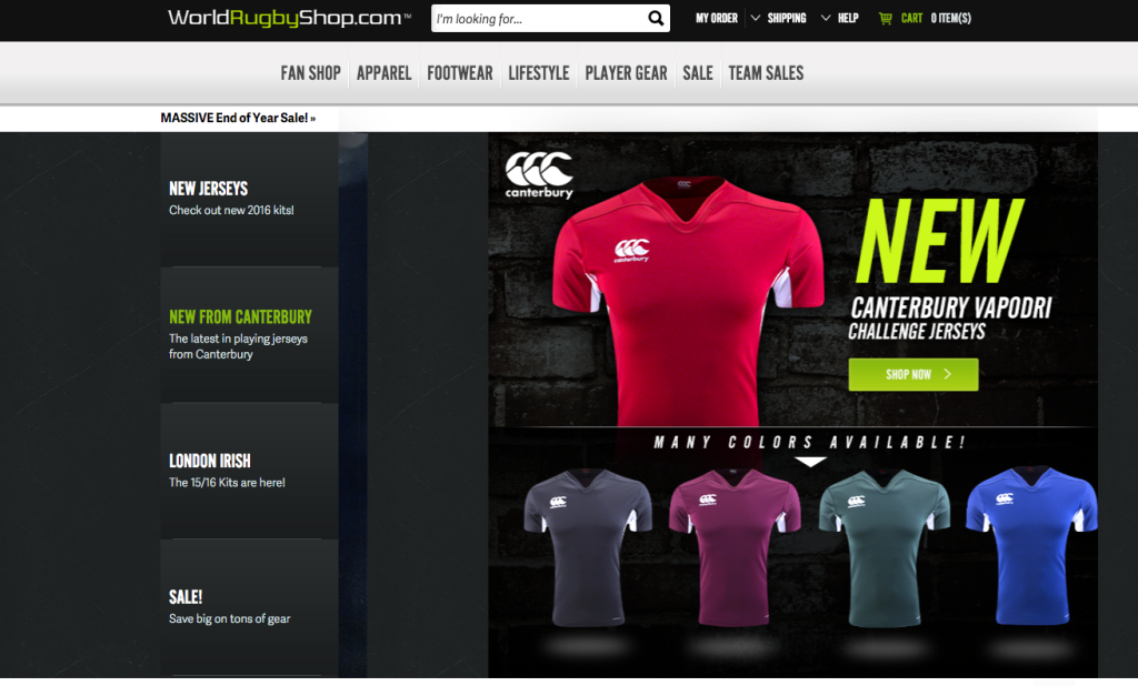 WorldRugbyShop Home